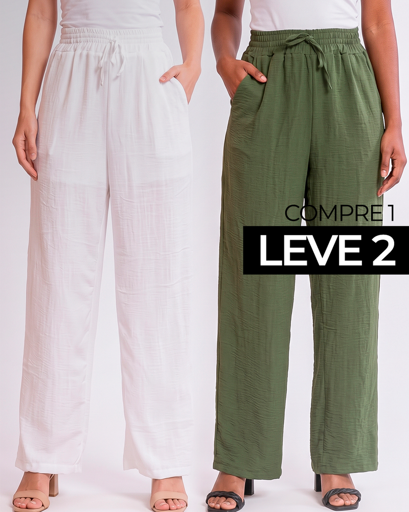 Calça Feminina Pantalona Liberty ( Compre 2 Leve 3 )